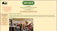 Desktop Screenshot of gatherconsignment.com